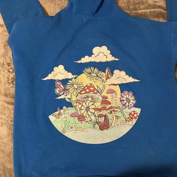 Brand|birch&stone  Hardly ever worn 2 mushroom garden prints on front and back - Picture 2 of 3